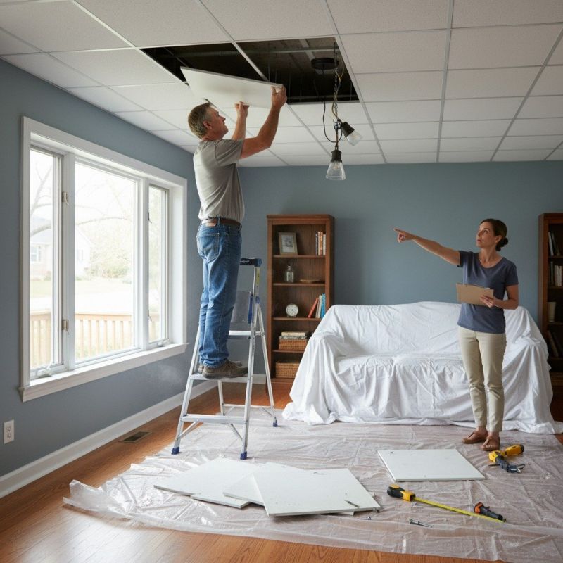 Apartment Ceiling Repair