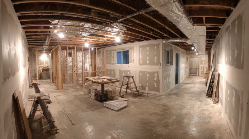 Basement Drywall Repair