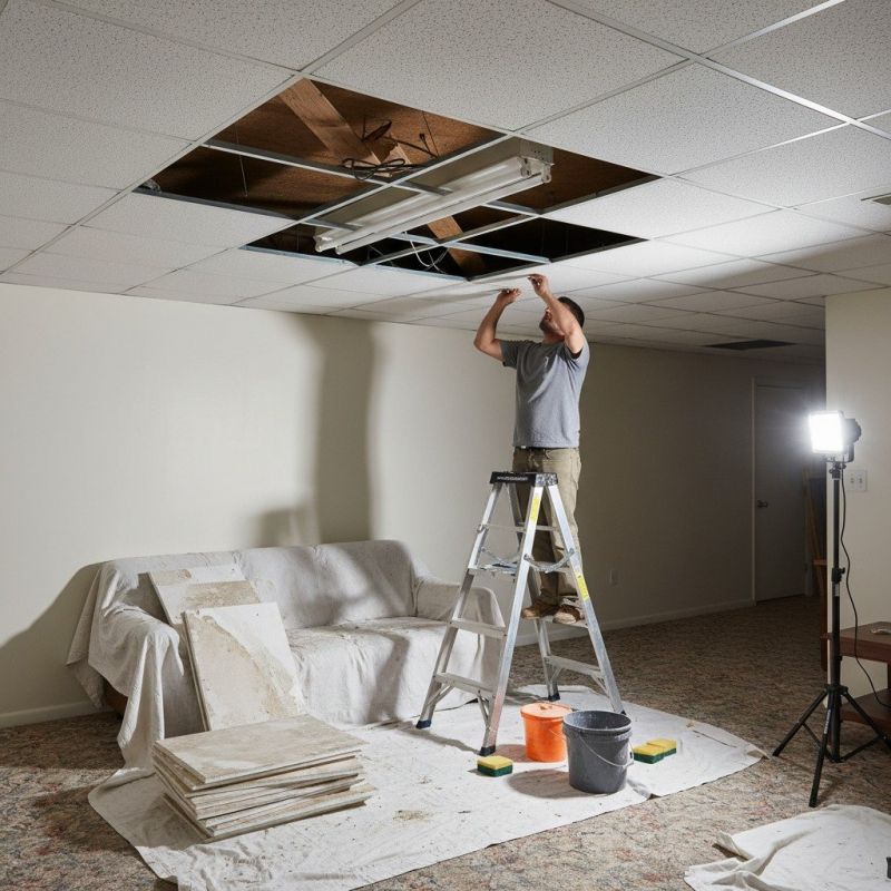 Bedroom Ceiling Repair