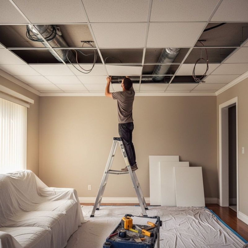 Ceiling Hole Repair
