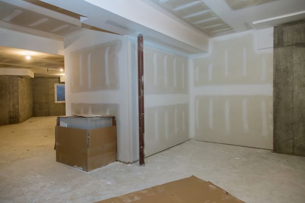 Basement Drywall Installation in Albany