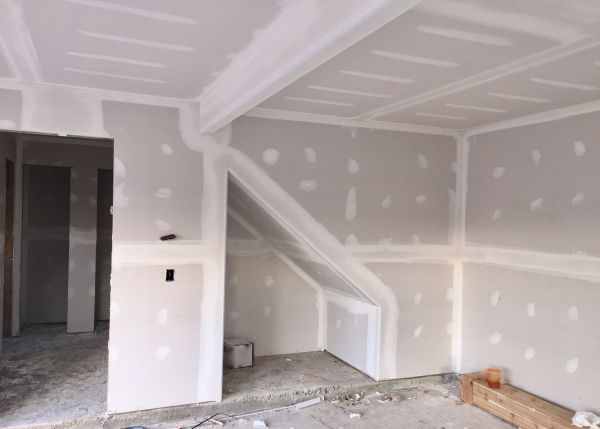 Bedroom Drywalling in Albany